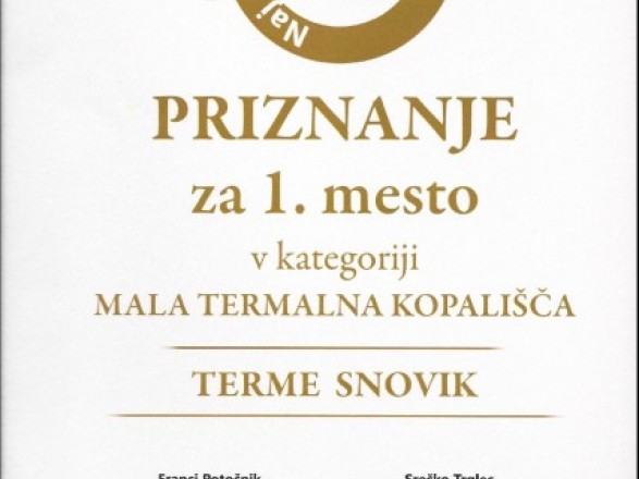 Terme Snovik - Naj kopališče 2013